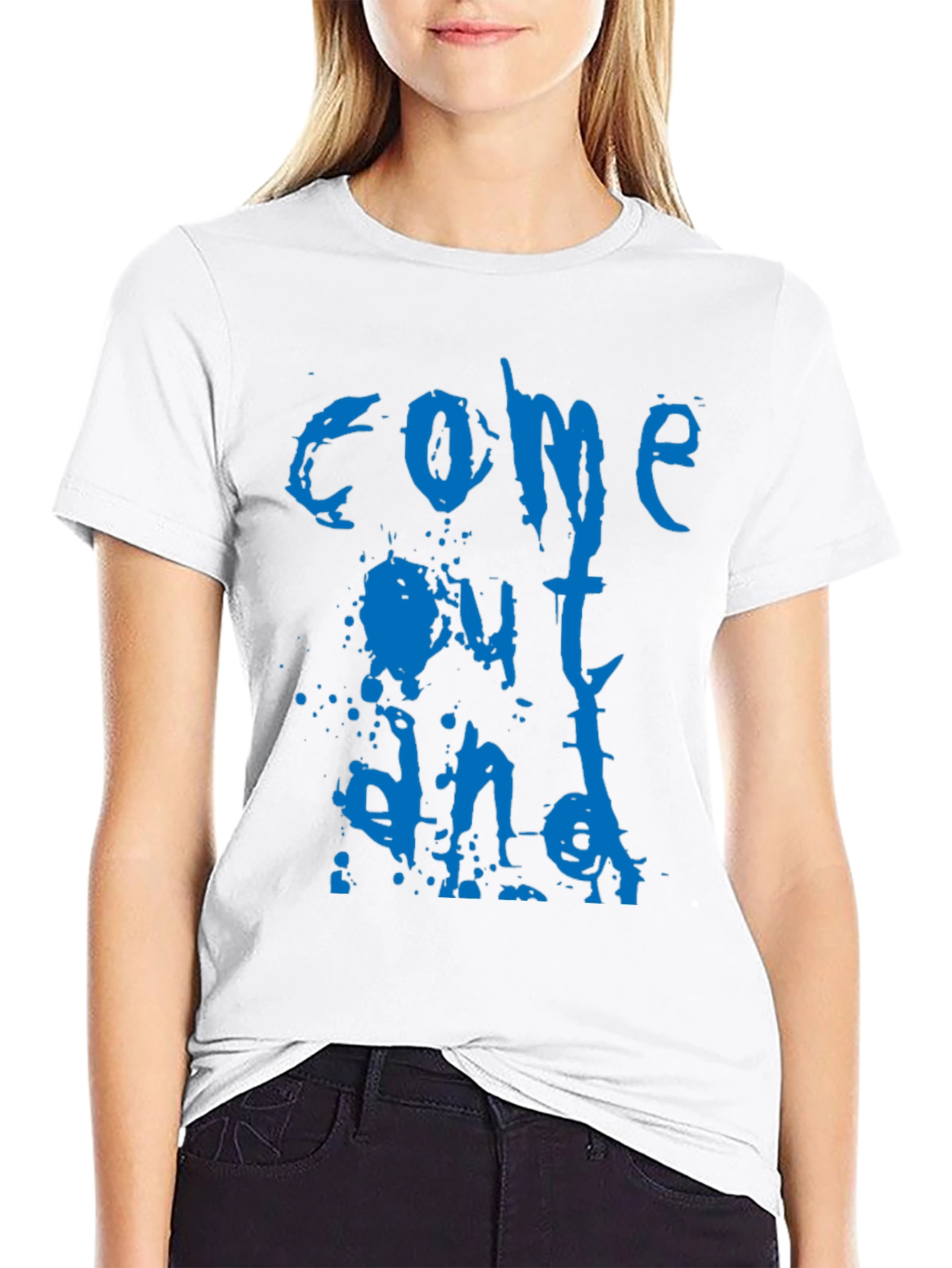 Come Out and Play Black T-Shirt