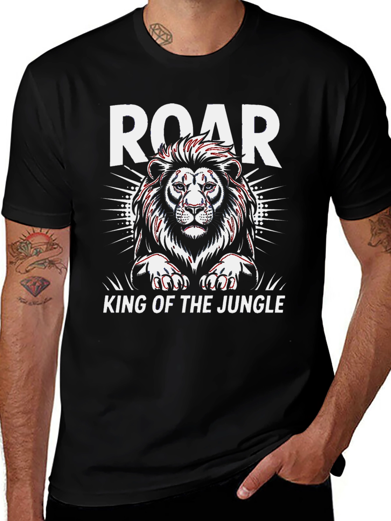 Roar Lion King T-Shirt - Jungle Pride