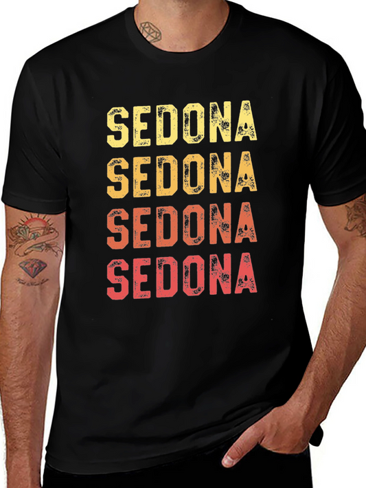 Sedona Retro Graphic Tee - Casual Comfort