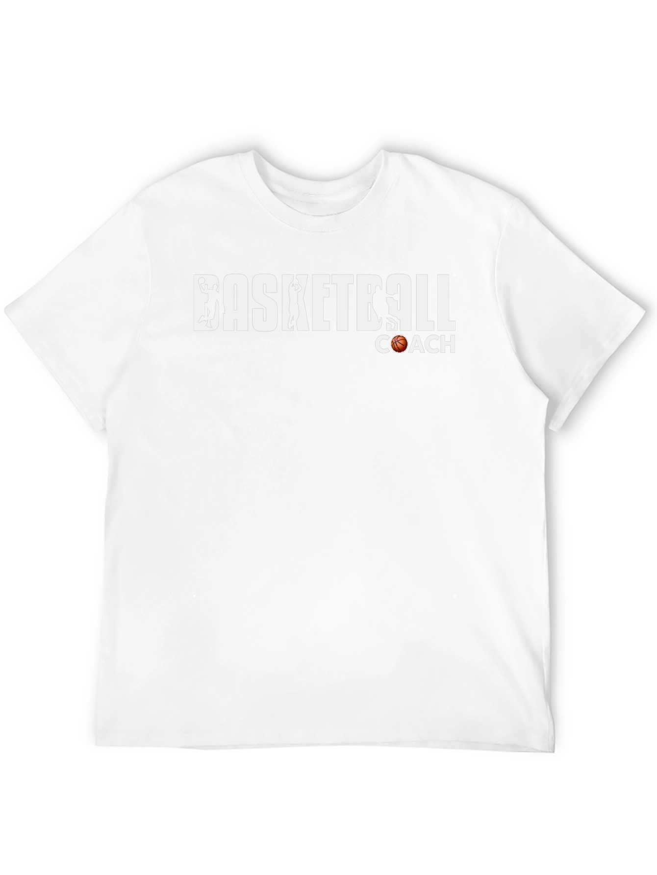 Basketball Coach T-Shirt - Black Graphic Tee