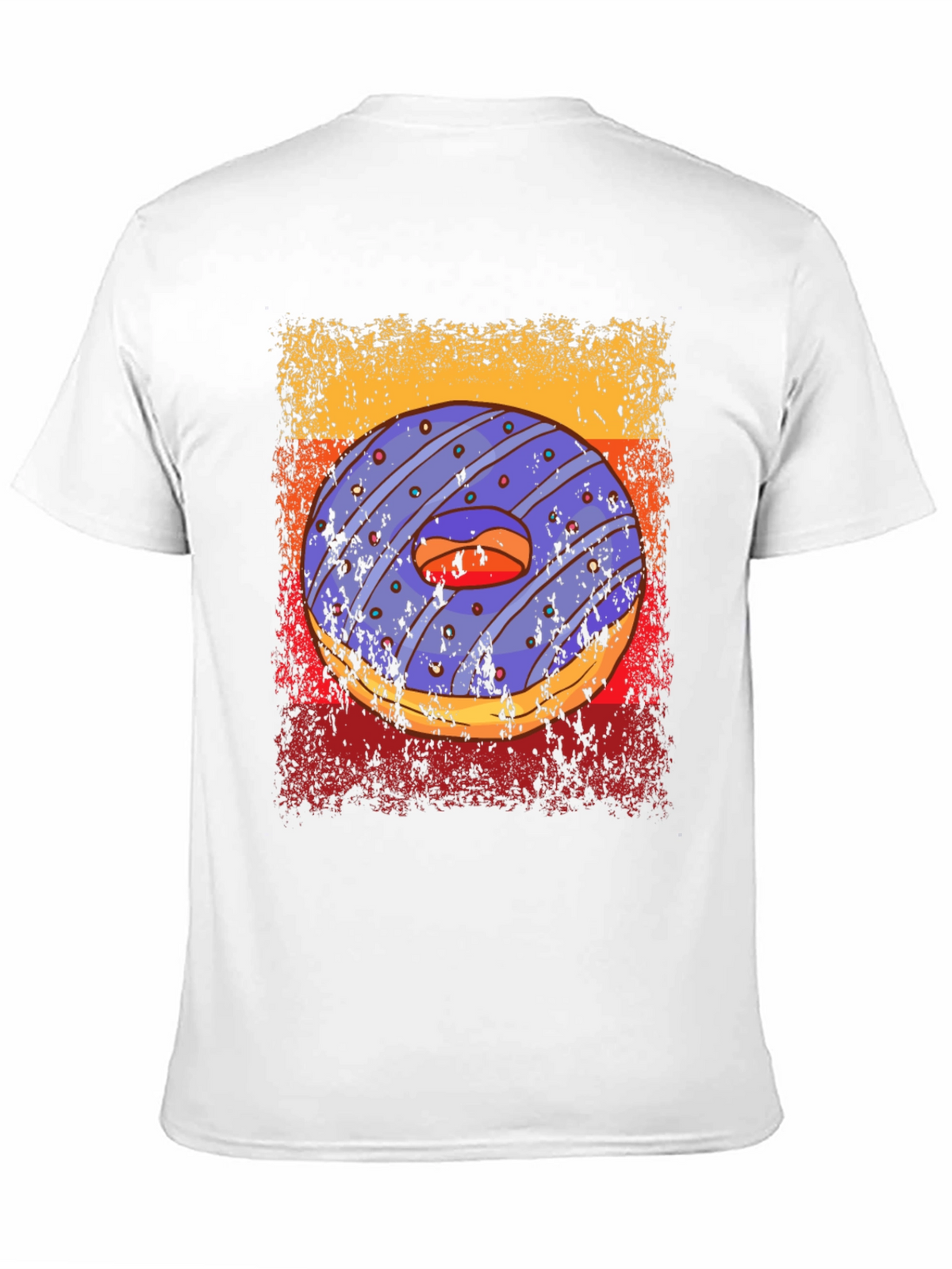 Donut Graphic T-Shirt - Edgy Streetwear Style