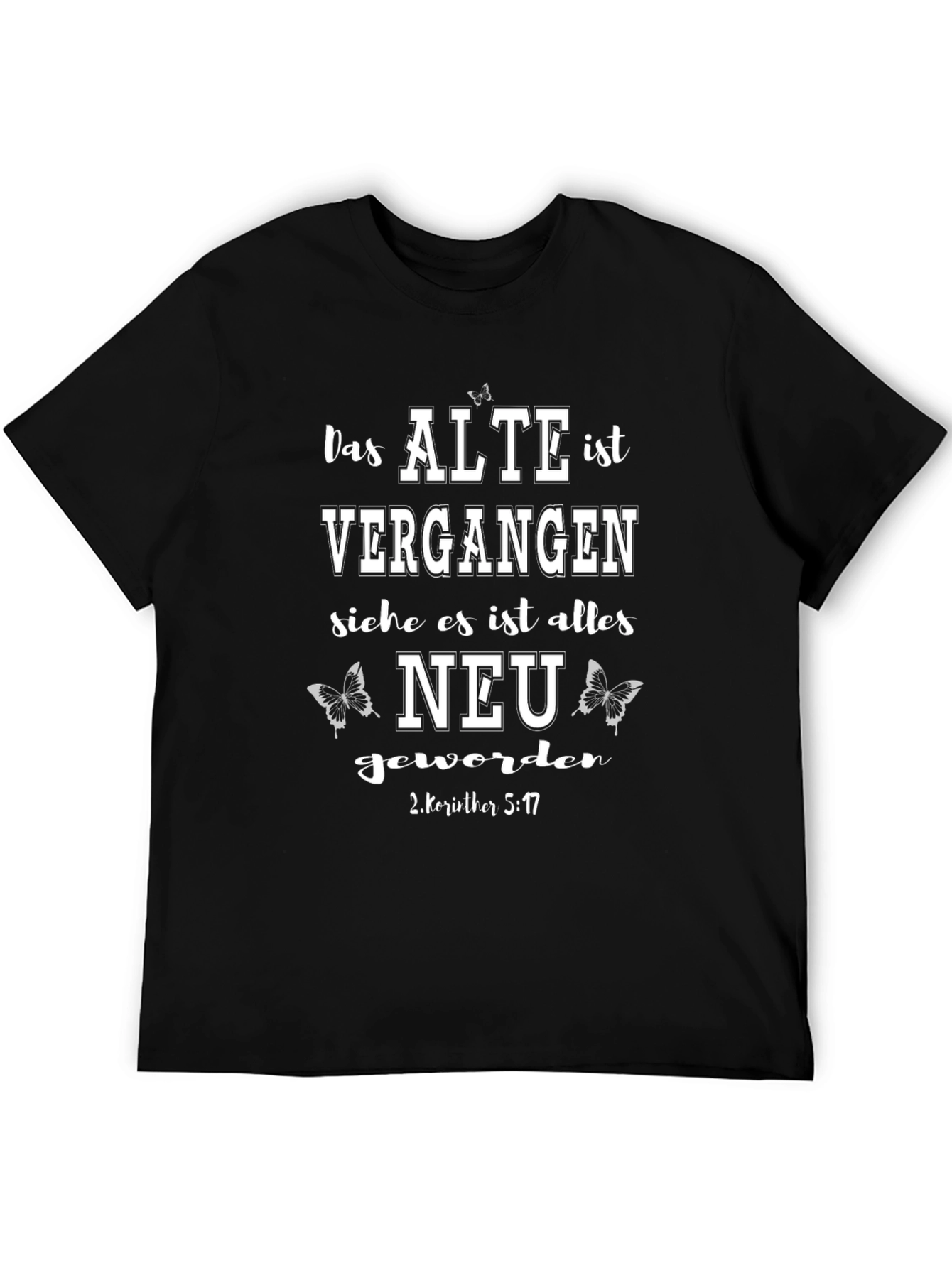 Faith-Based Graphic T-Shirt - New Beginnings