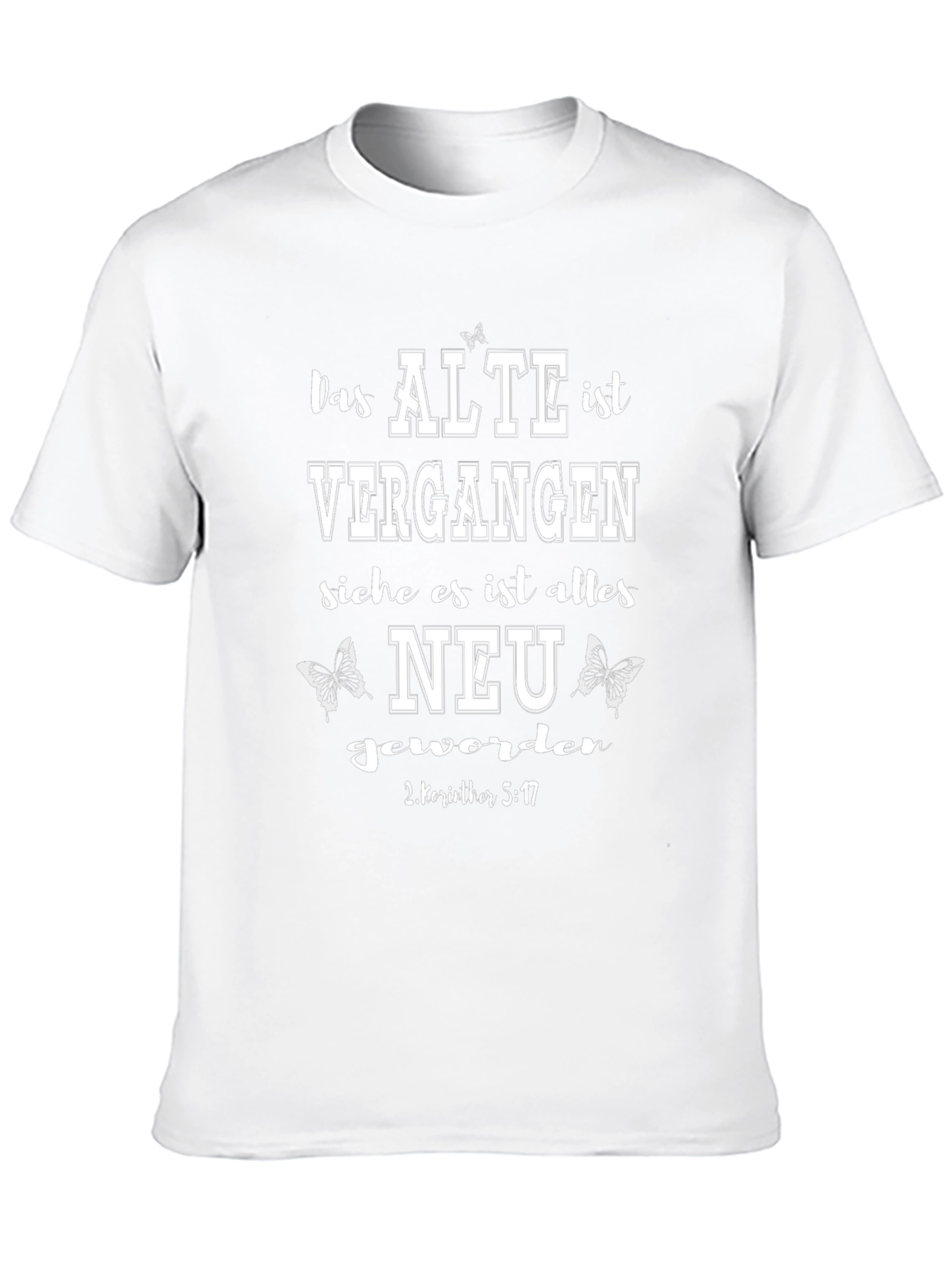 Faith-Based Graphic T-Shirt - New Beginnings