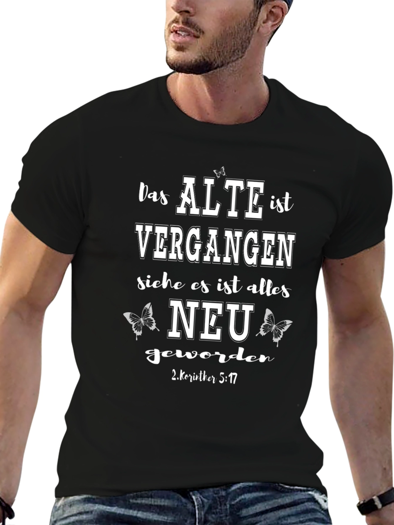 Faith-Based Graphic T-Shirt - New Beginnings