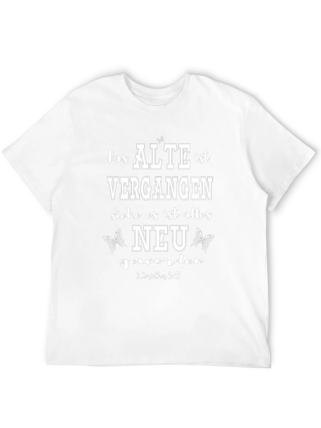 Faith-Based Graphic T-Shirt - New Beginnings
