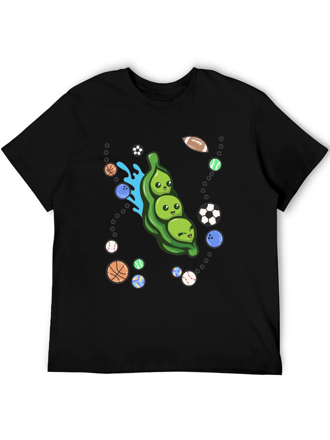 Funny Peas in a Pod Sports T-Shirt