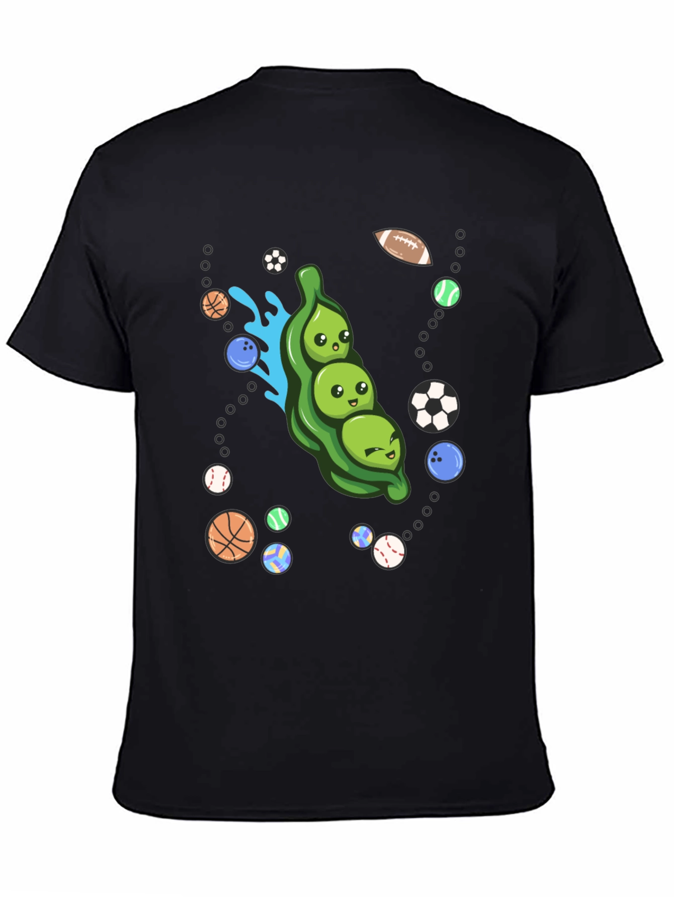 Funny Peas in a Pod Sports T-Shirt