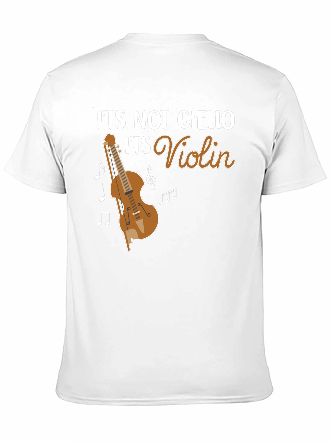 Funny Violin T-Shirt - Its Not Cello Music Tee