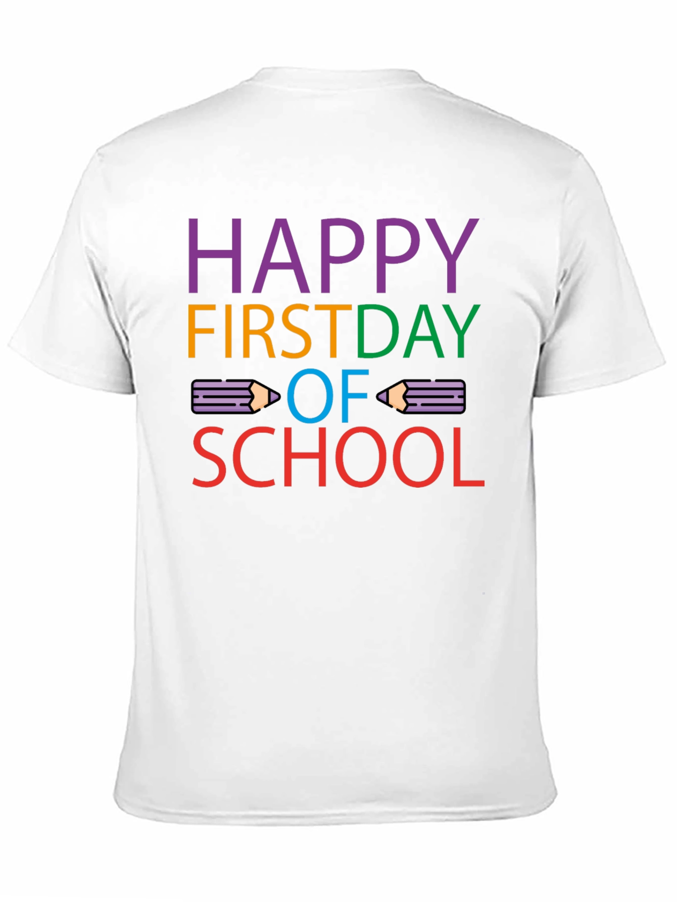 Happy First Day of School Graphic T-Shirt