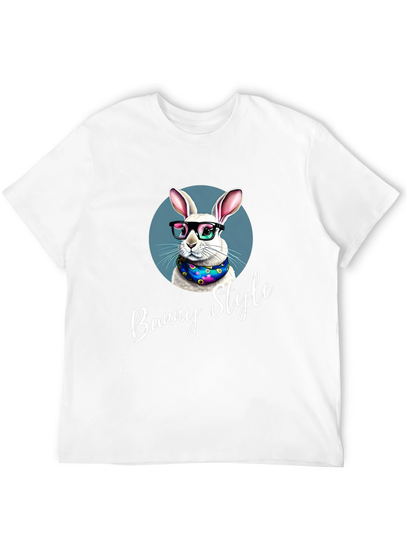 Bunny Style T-Shirt - Cool Rabbit Design