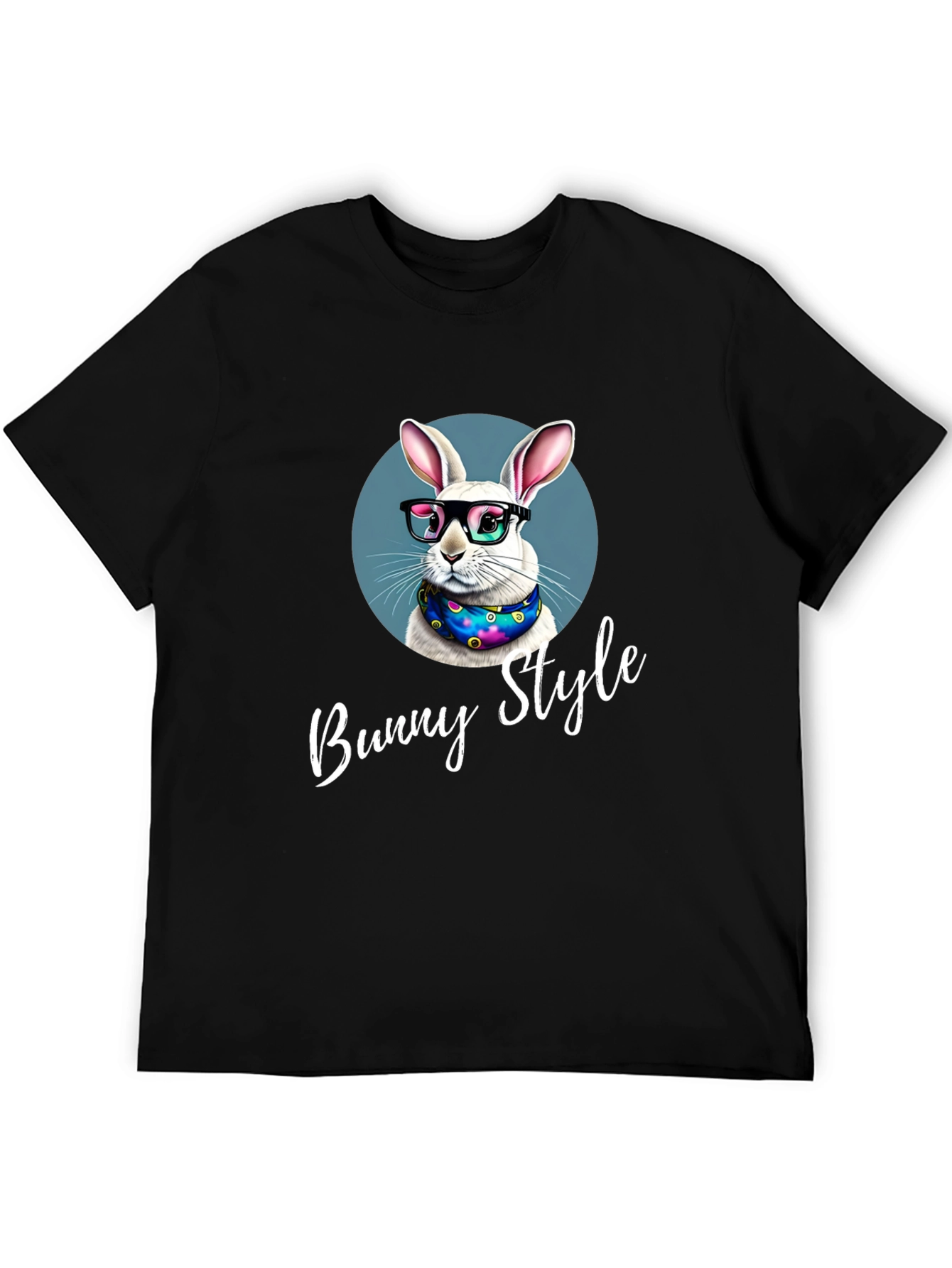 Bunny Style T-Shirt - Cool Rabbit Design