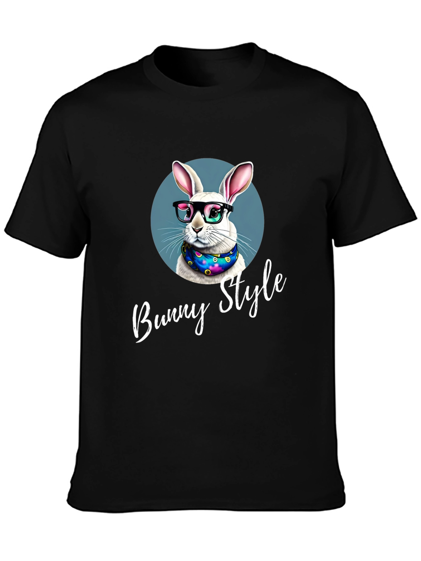 Bunny Style T-Shirt - Cool Rabbit Design