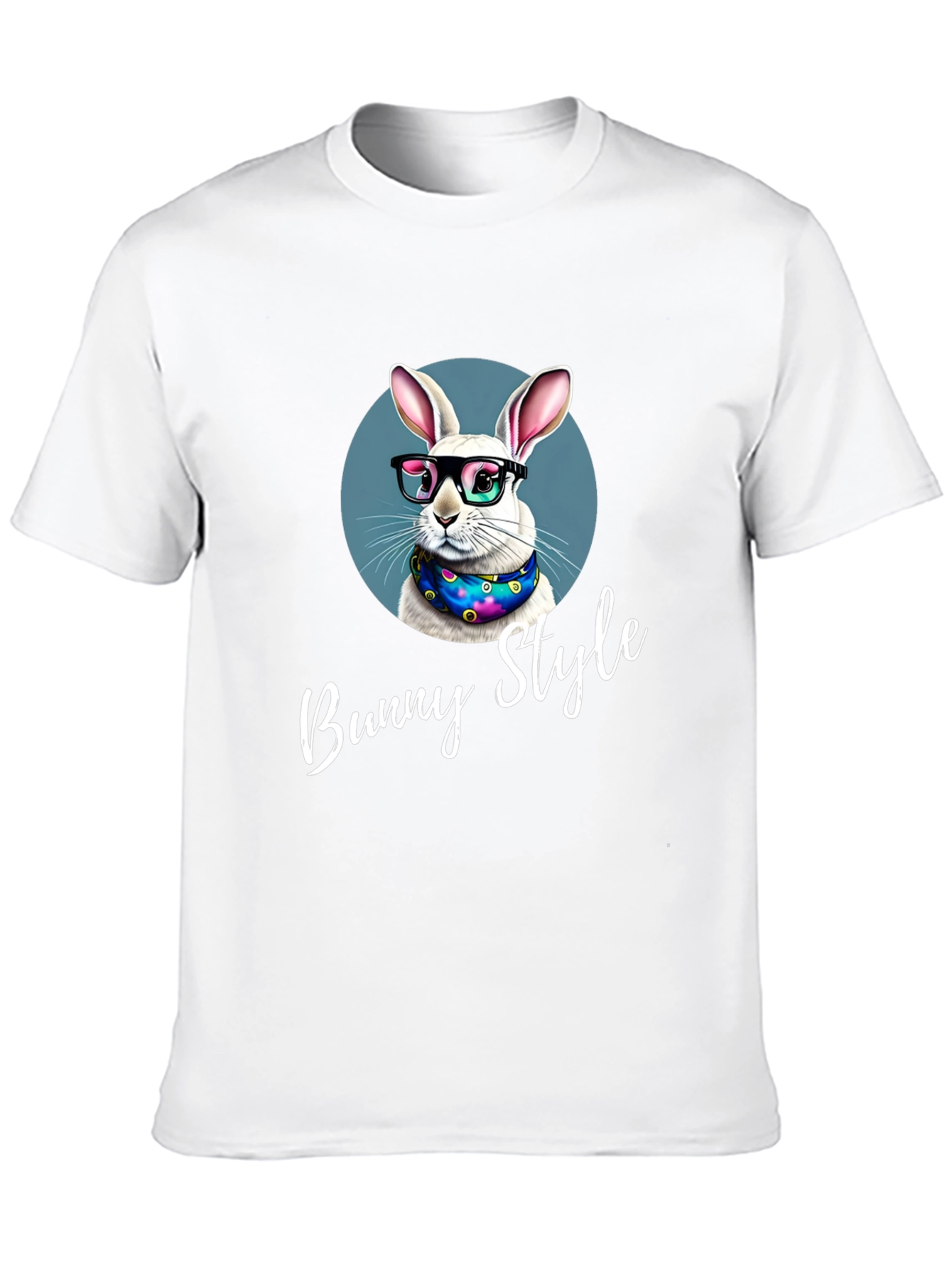 Bunny Style T-Shirt - Cool Rabbit Design