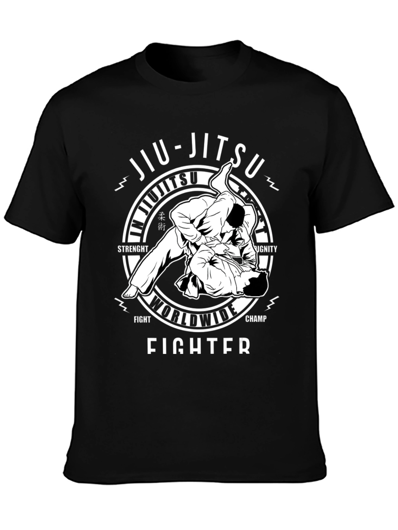 Jiu-Jitsu Worldwide Fighter Black T-Shirt