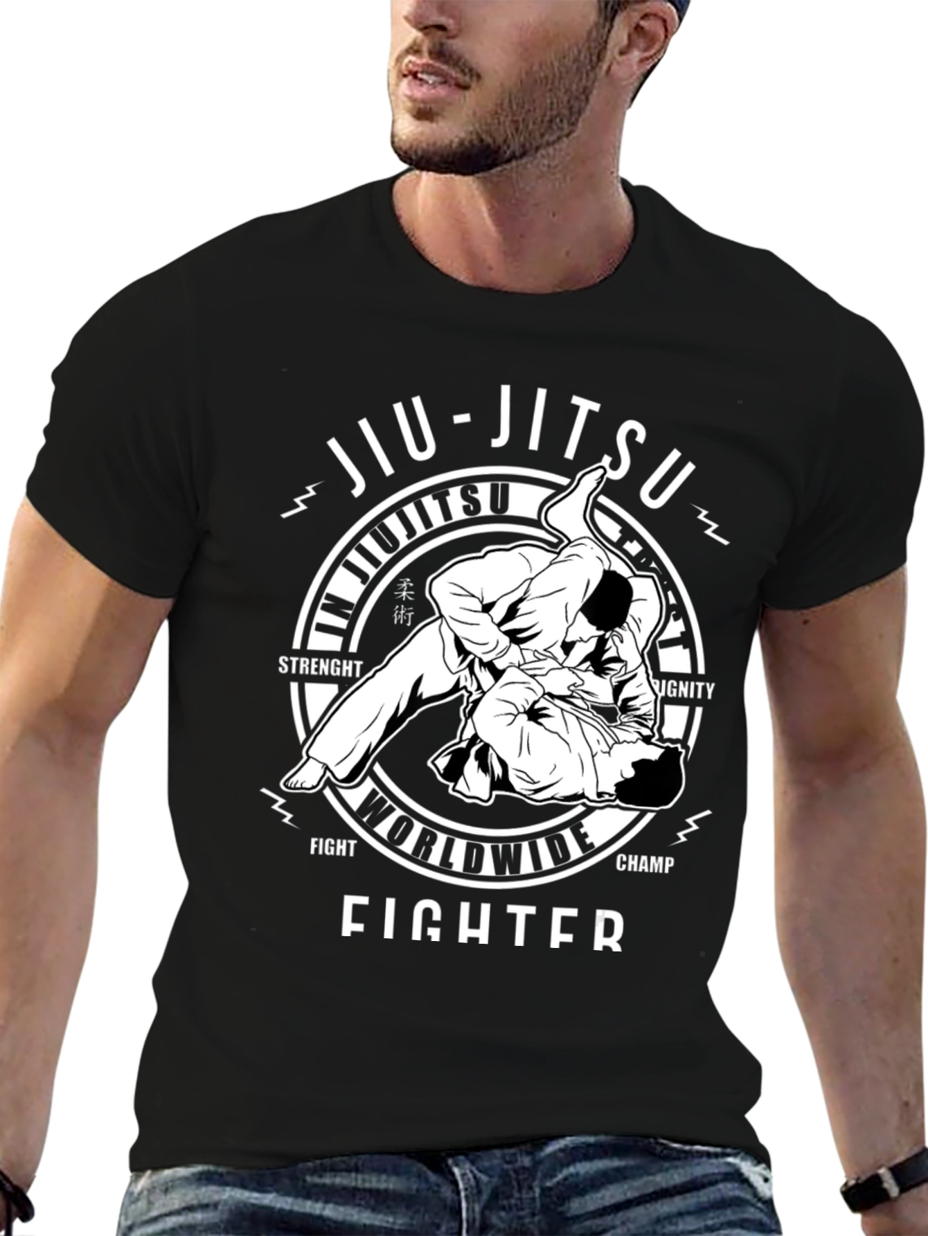 Jiu-Jitsu Worldwide Fighter Black T-Shirt
