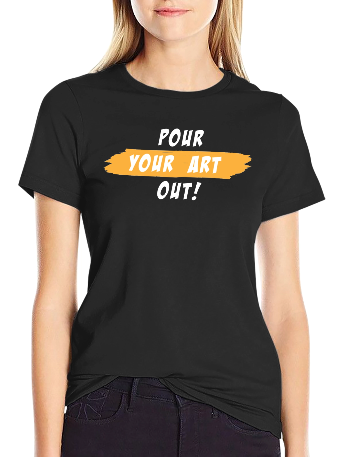 Pour Your Art Out Graphic Tee