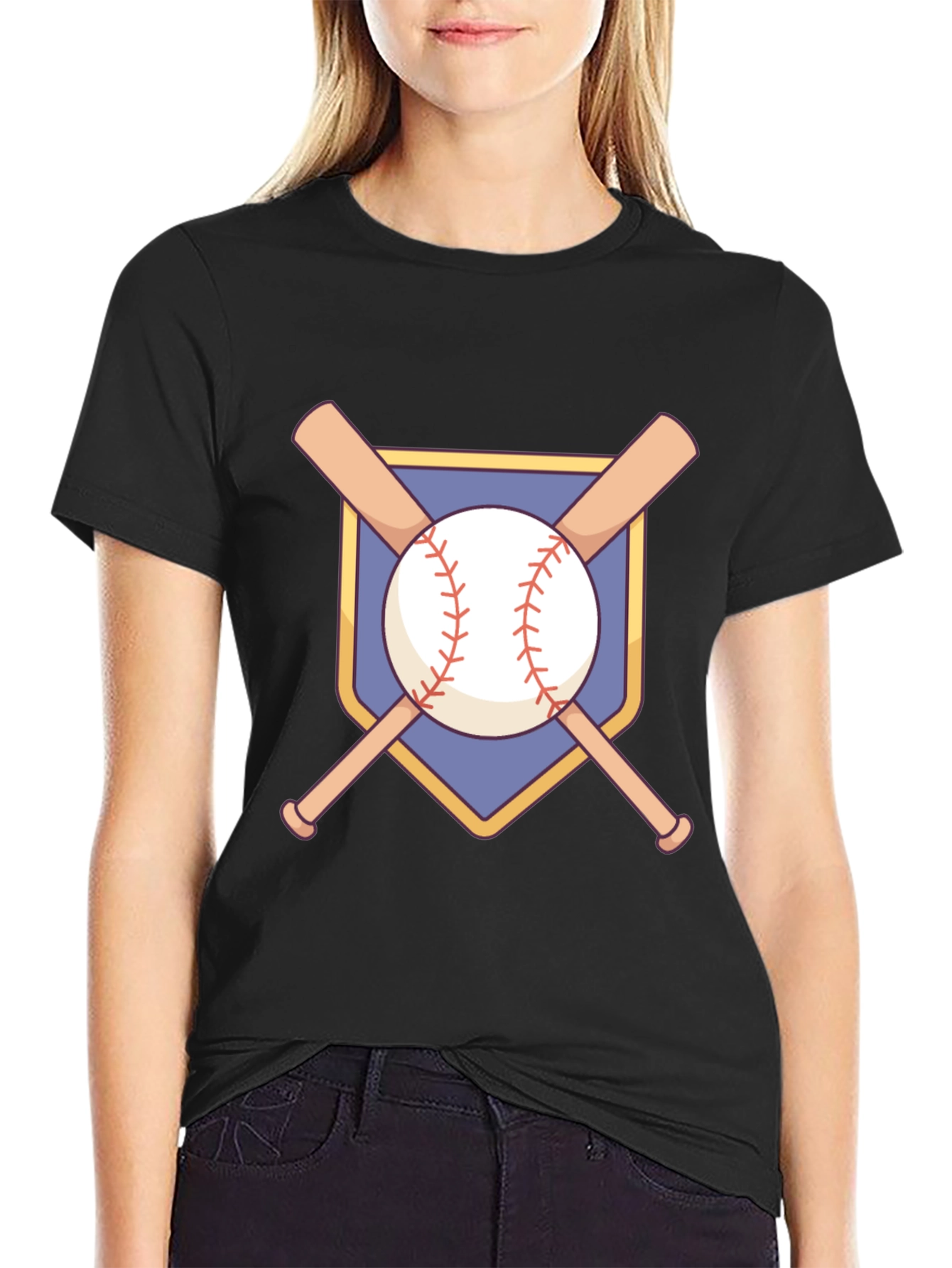 Baseball Bats & Ball Graphic Tee