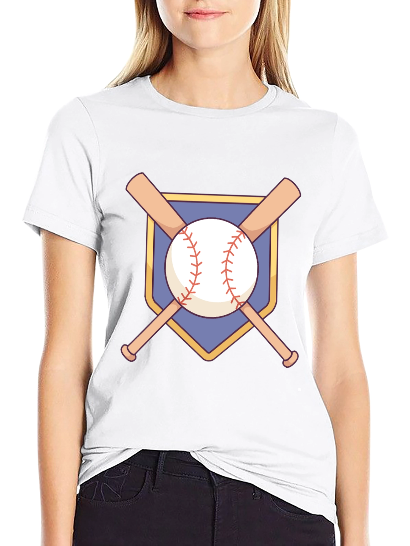 Baseball Bats & Ball Graphic Tee