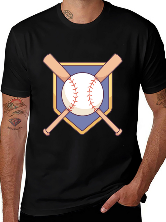 Baseball Bats & Ball Graphic Tee