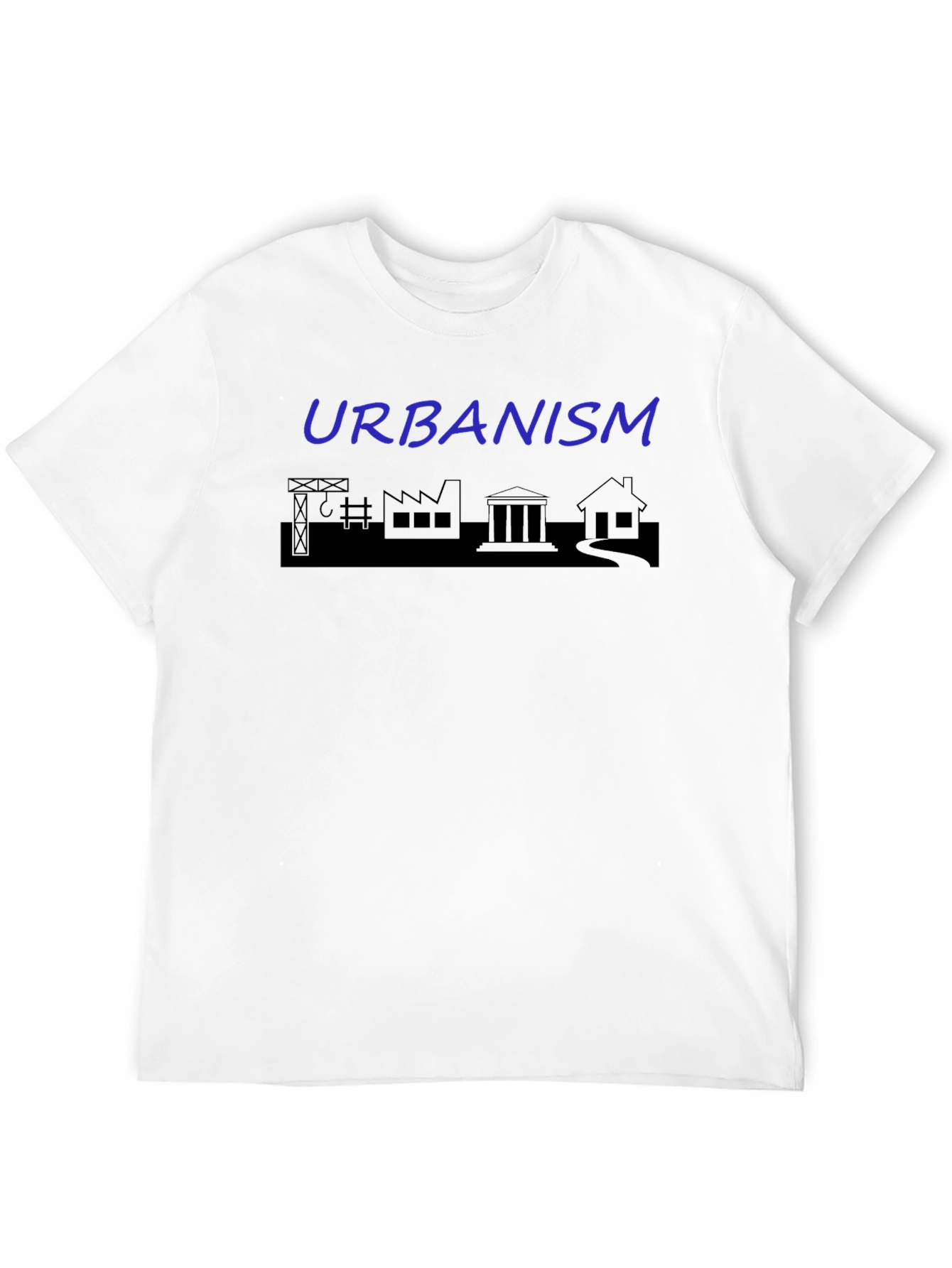 Urbanism Graphic T-Shirt - Black Tee