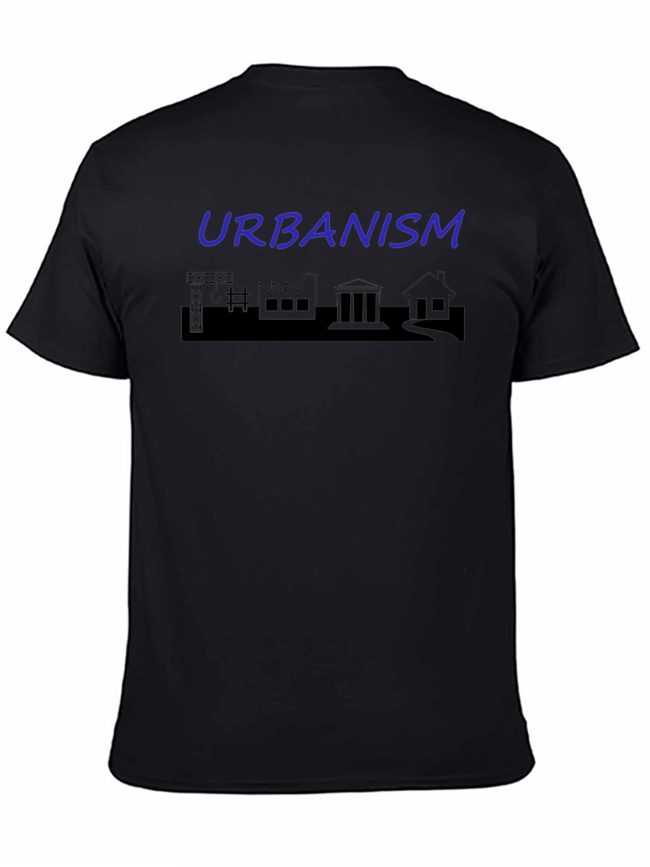 Urbanism Graphic T-Shirt - Black Tee