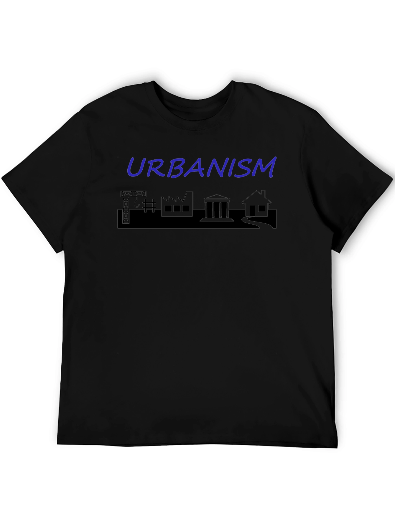 Urbanism Graphic T-Shirt - Black Tee