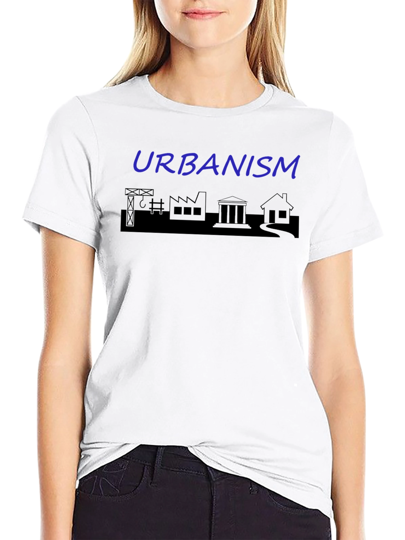 Urbanism Graphic T-Shirt - Black Tee