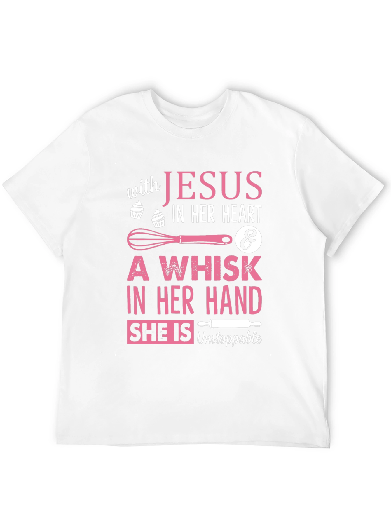 With Jesus In Her Heart T-Shirt