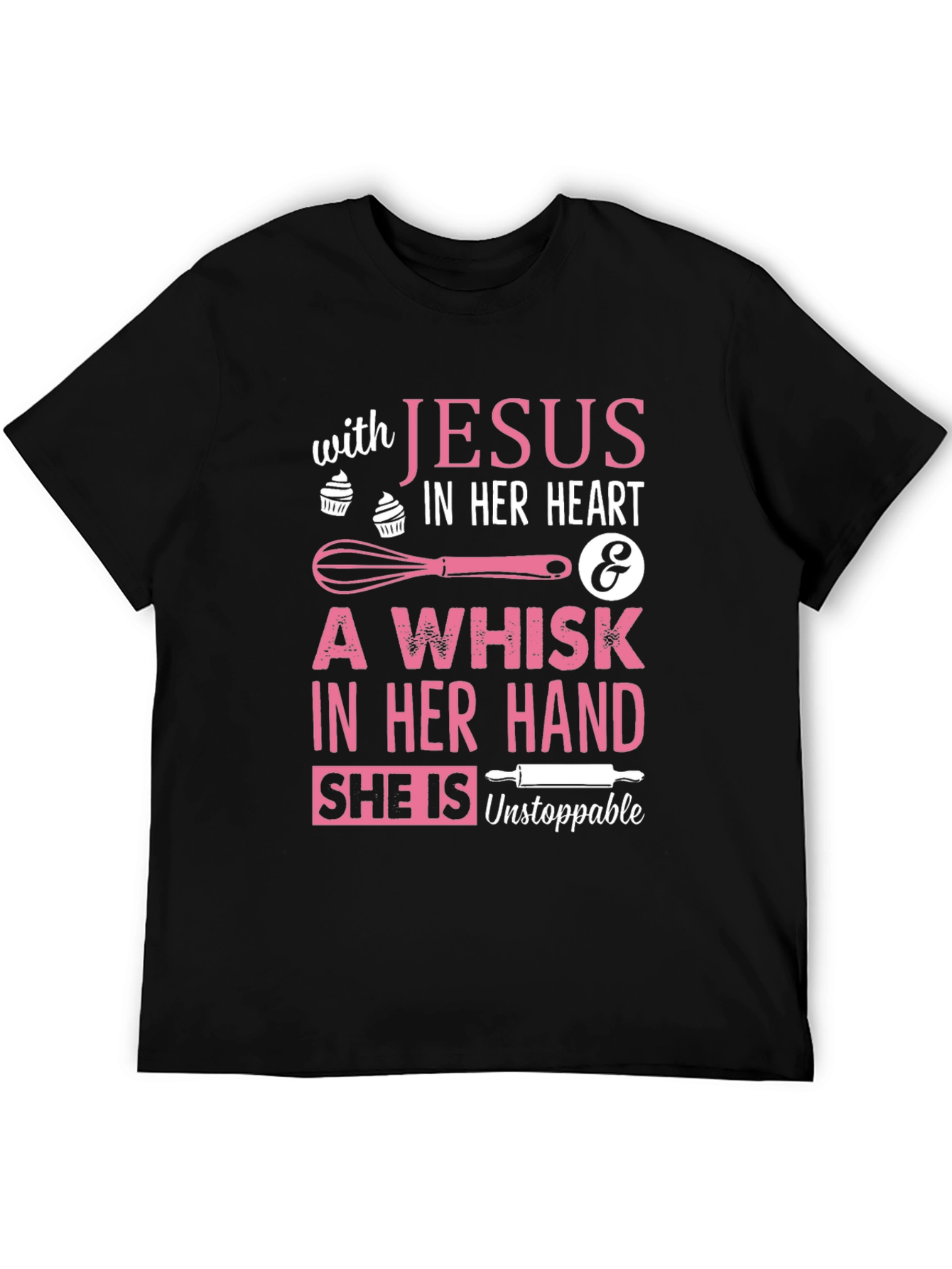 With Jesus In Her Heart T-Shirt