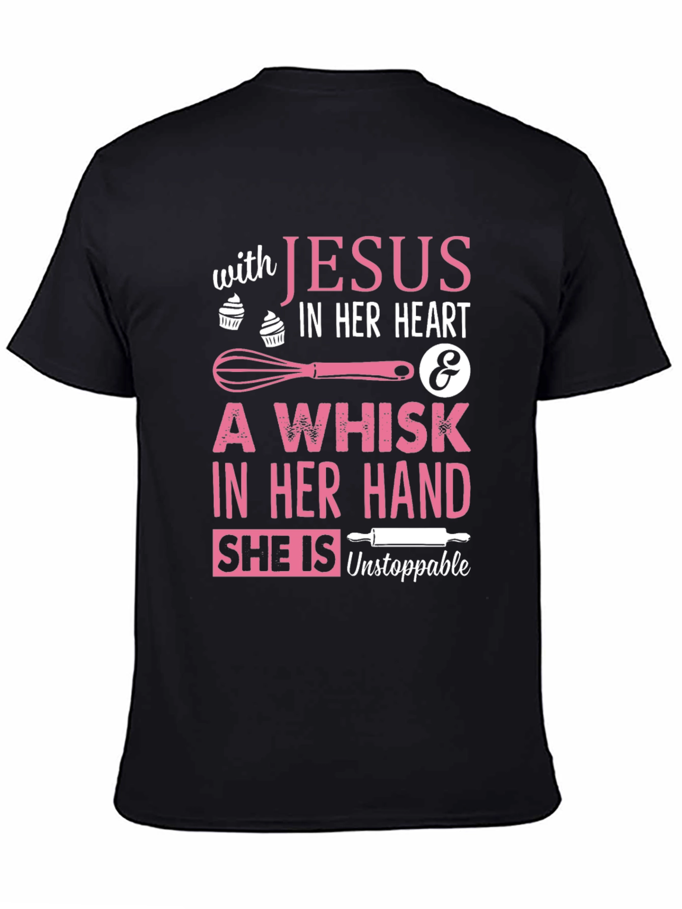 With Jesus In Her Heart T-Shirt
