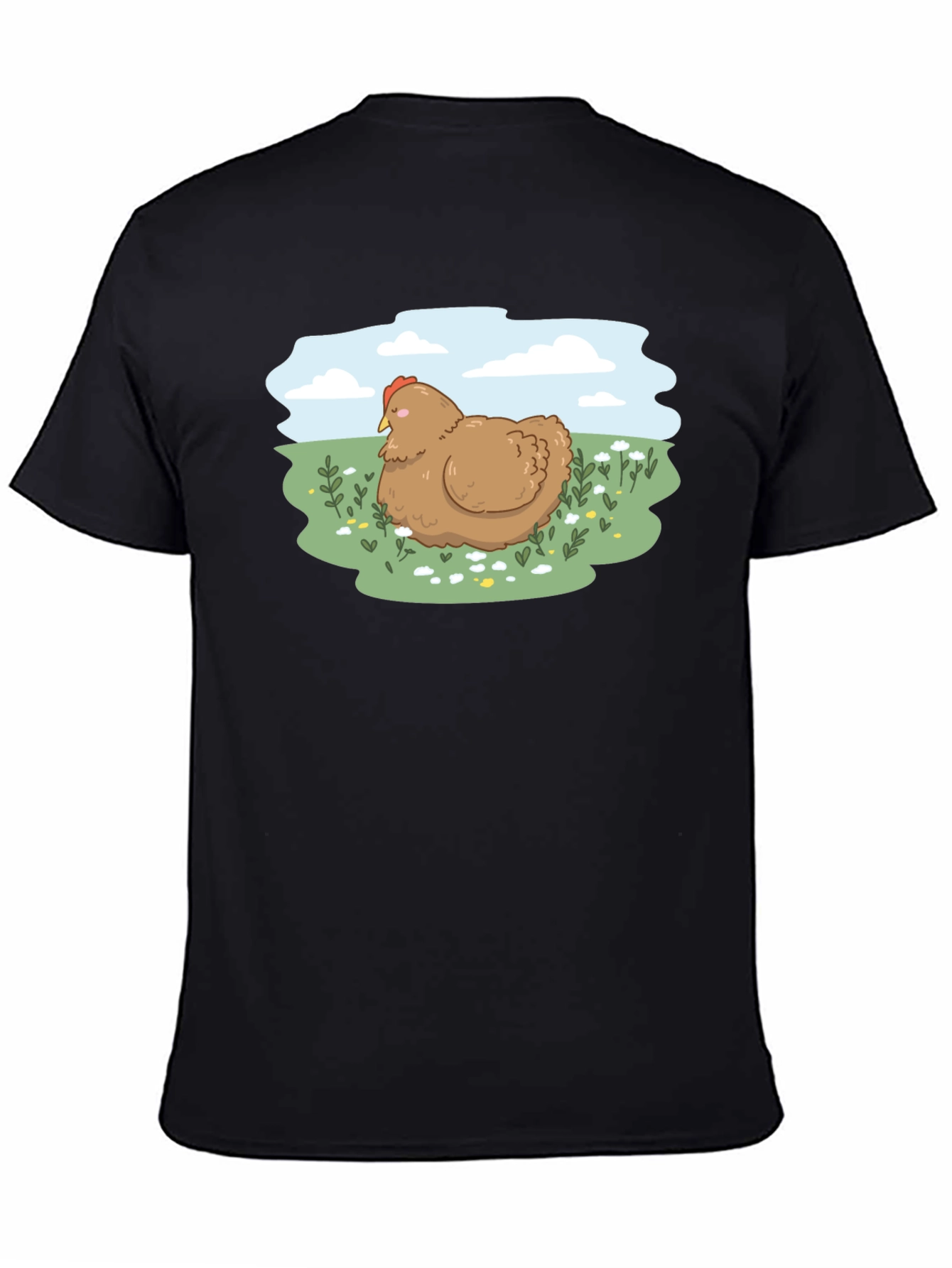 Cute Chicken Meadow T-Shirt
