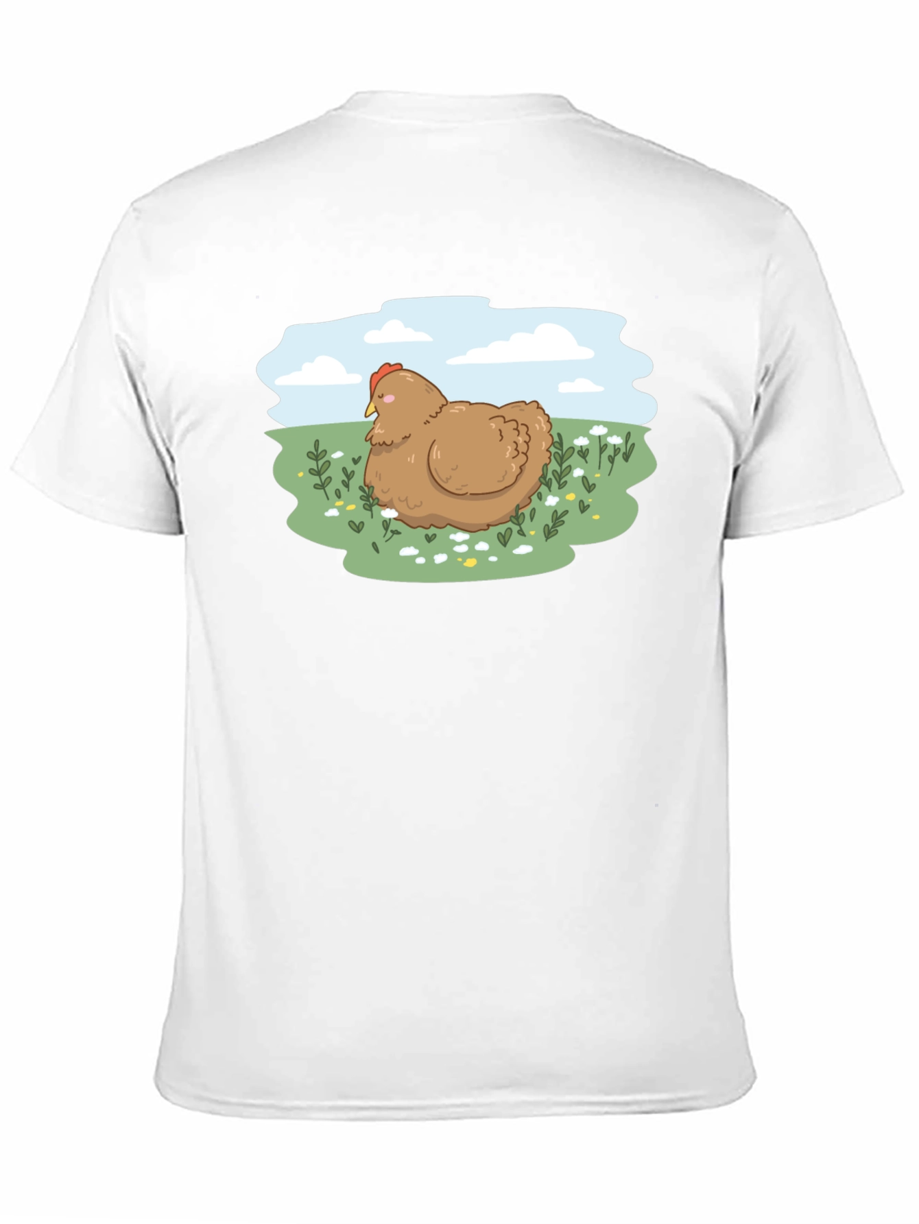 Cute Chicken Meadow T-Shirt