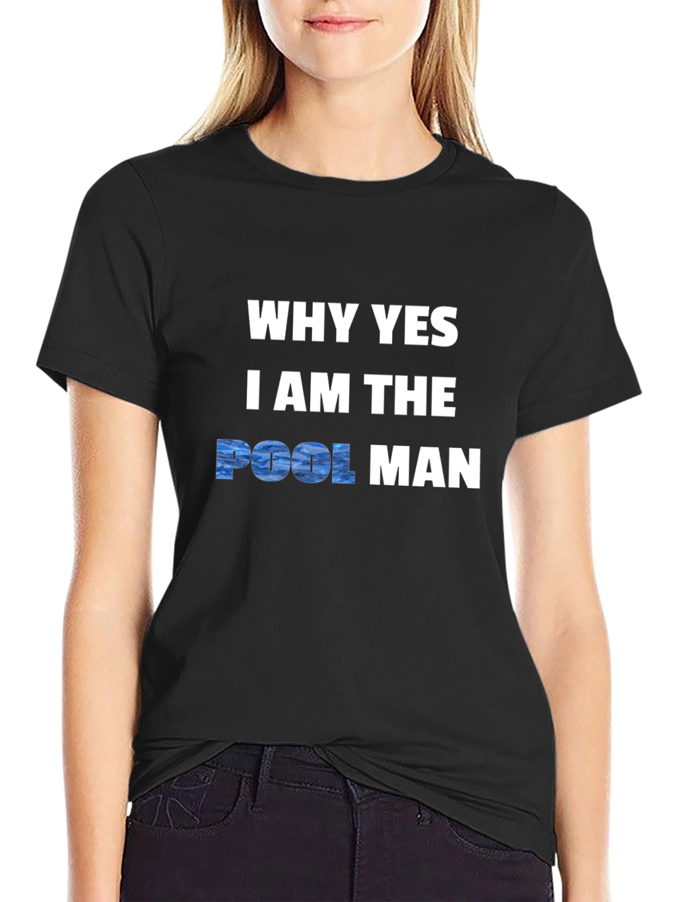 Pool Man T-Shirt - Humorous Design