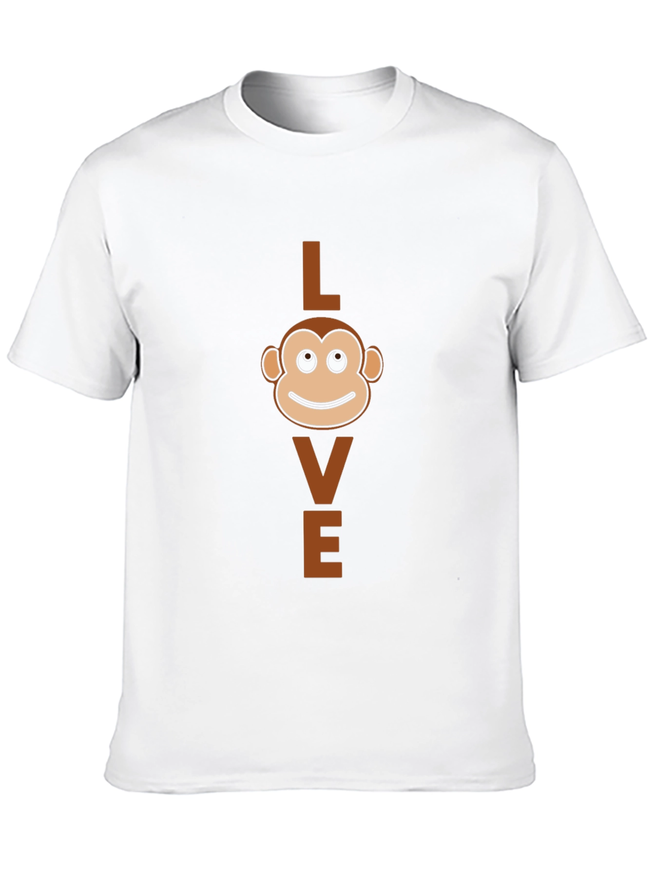 Love Monkey Graphic T-Shirt - Black