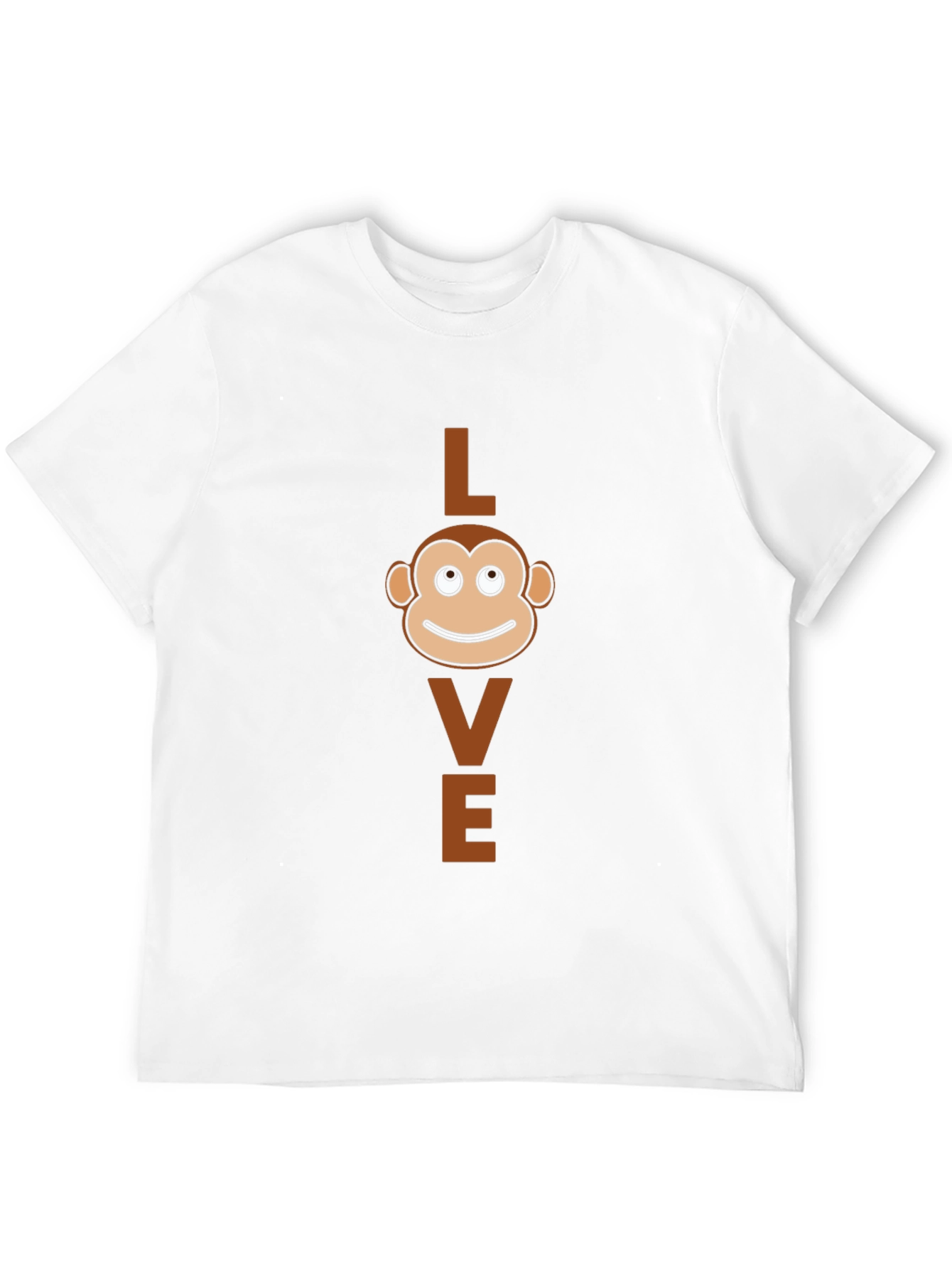 Love Monkey Graphic T-Shirt - Black