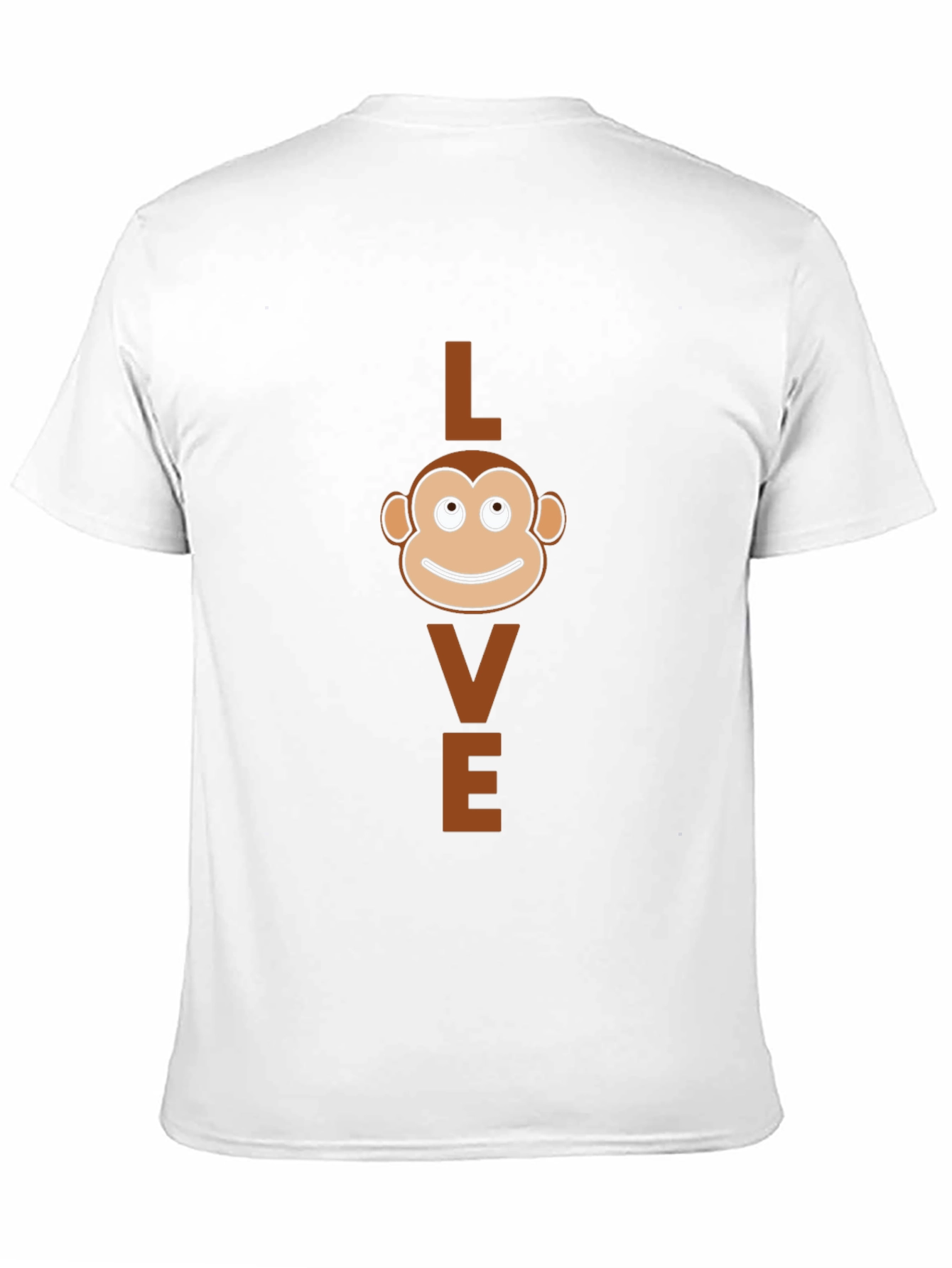 Love Monkey Graphic T-Shirt - Black