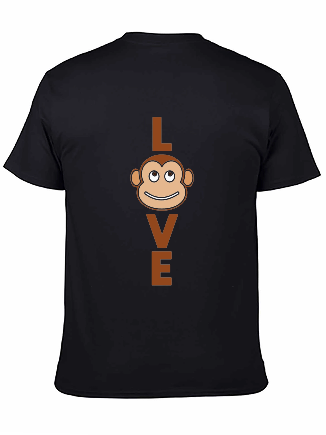 Love Monkey Graphic T-Shirt - Black