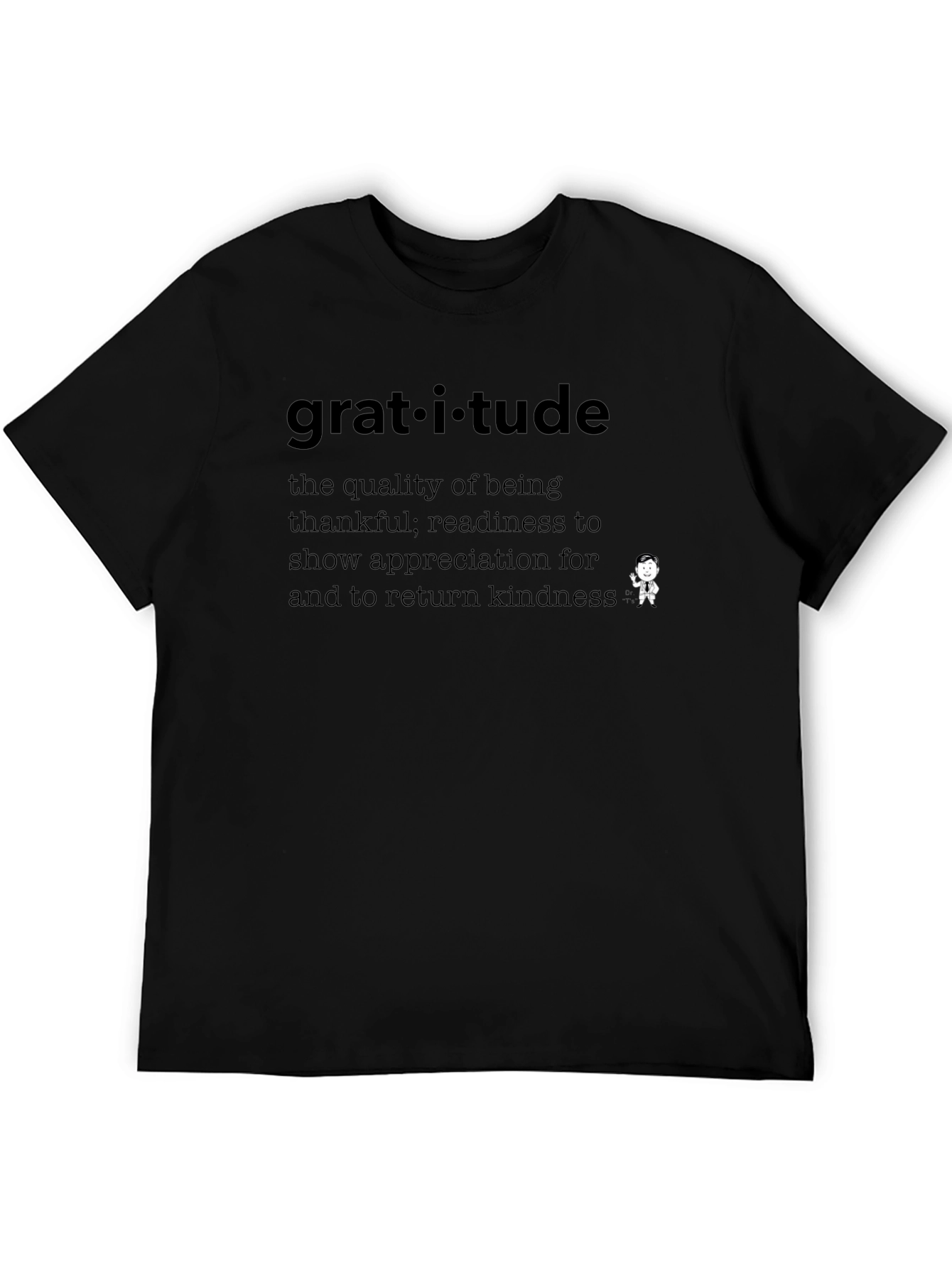 Gratitude Definition Graphic T-Shirt