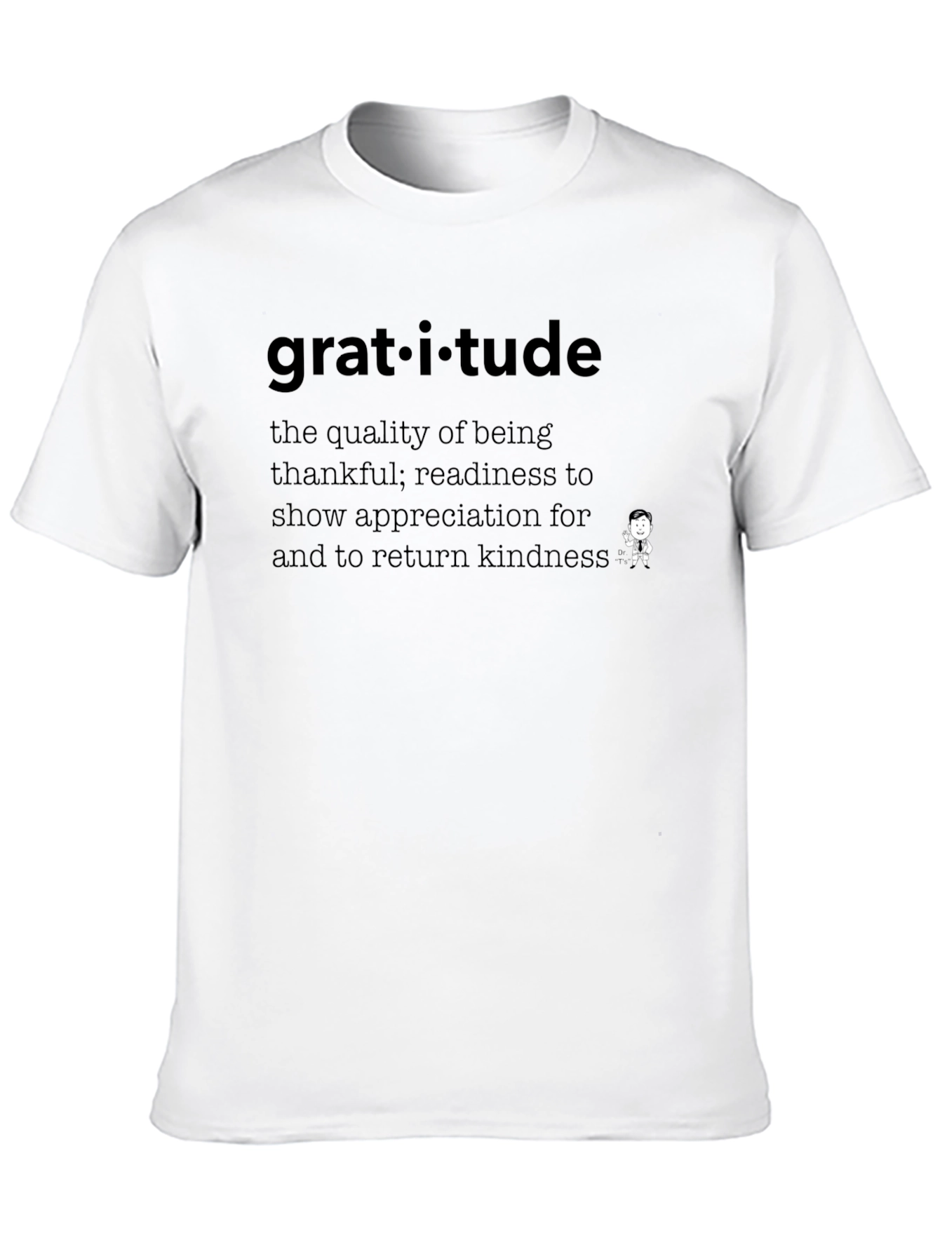 Gratitude Definition Graphic T-Shirt