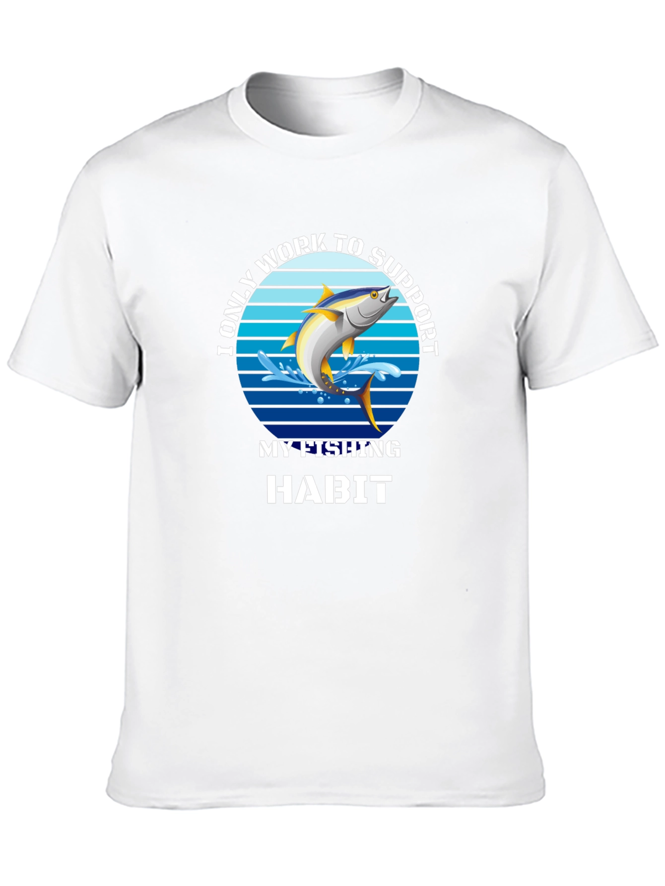 Fishing Habit T-Shirt - Funny Fishing Tee