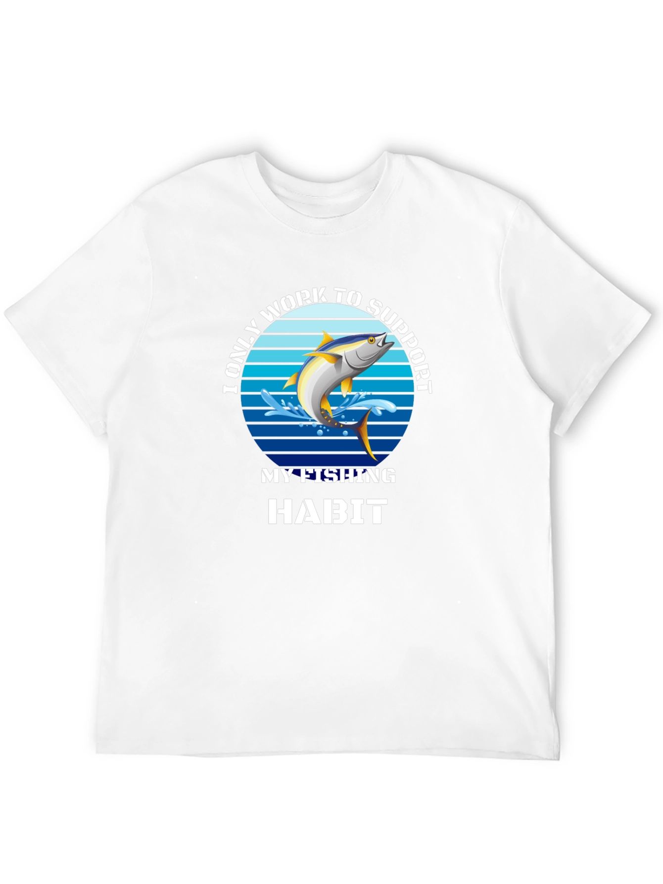 Fishing Habit T-Shirt - Funny Fishing Tee