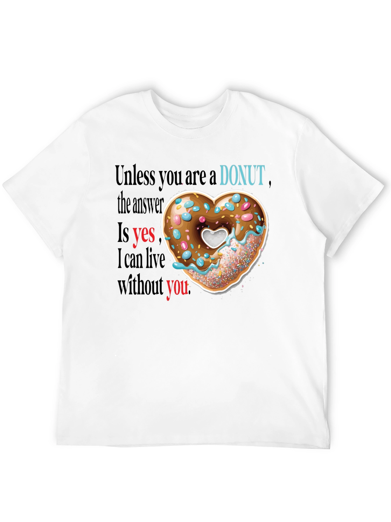 Donut Love T-Shirt - Funny Foodie Tee