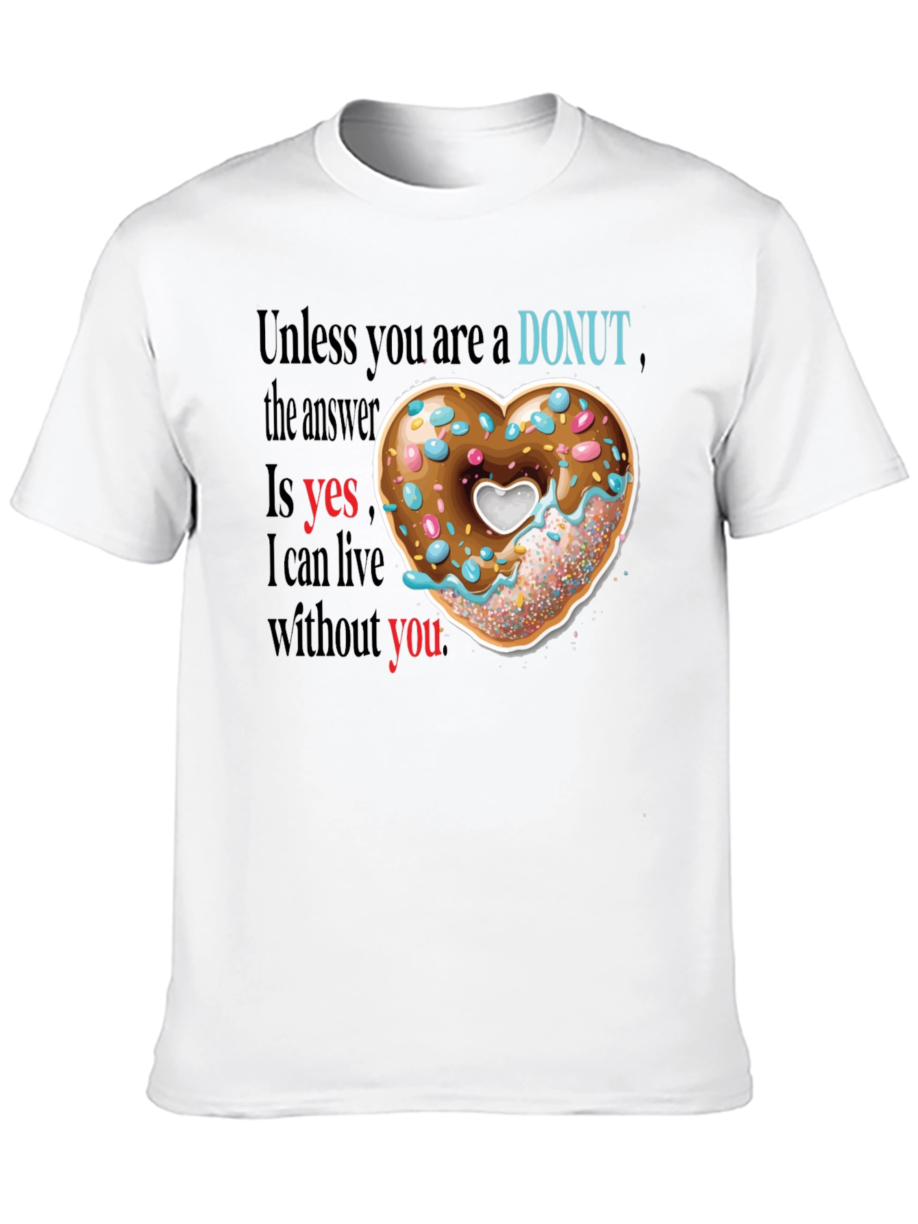 Donut Love T-Shirt - Funny Foodie Tee