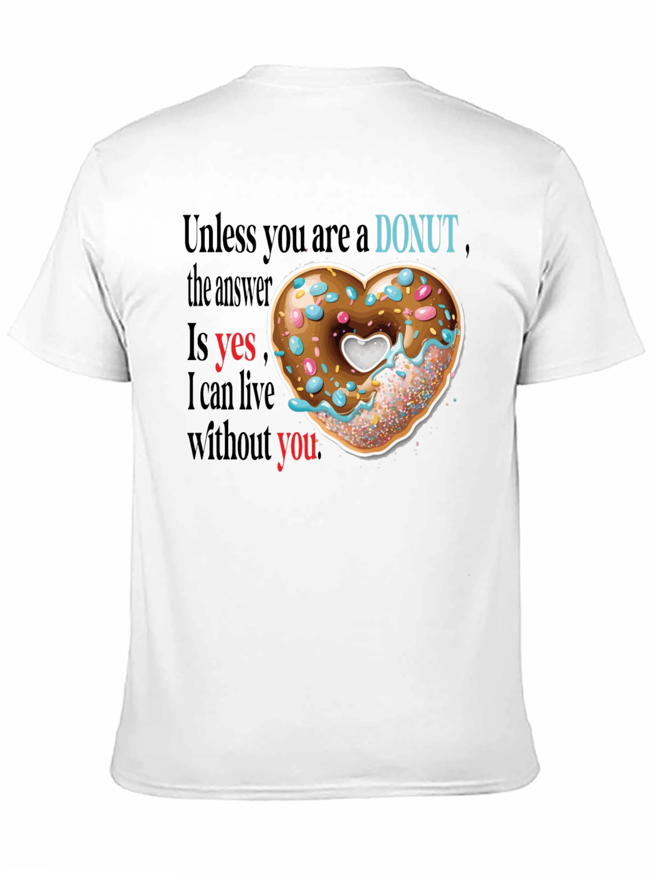 Donut Love T-Shirt - Funny Foodie Tee