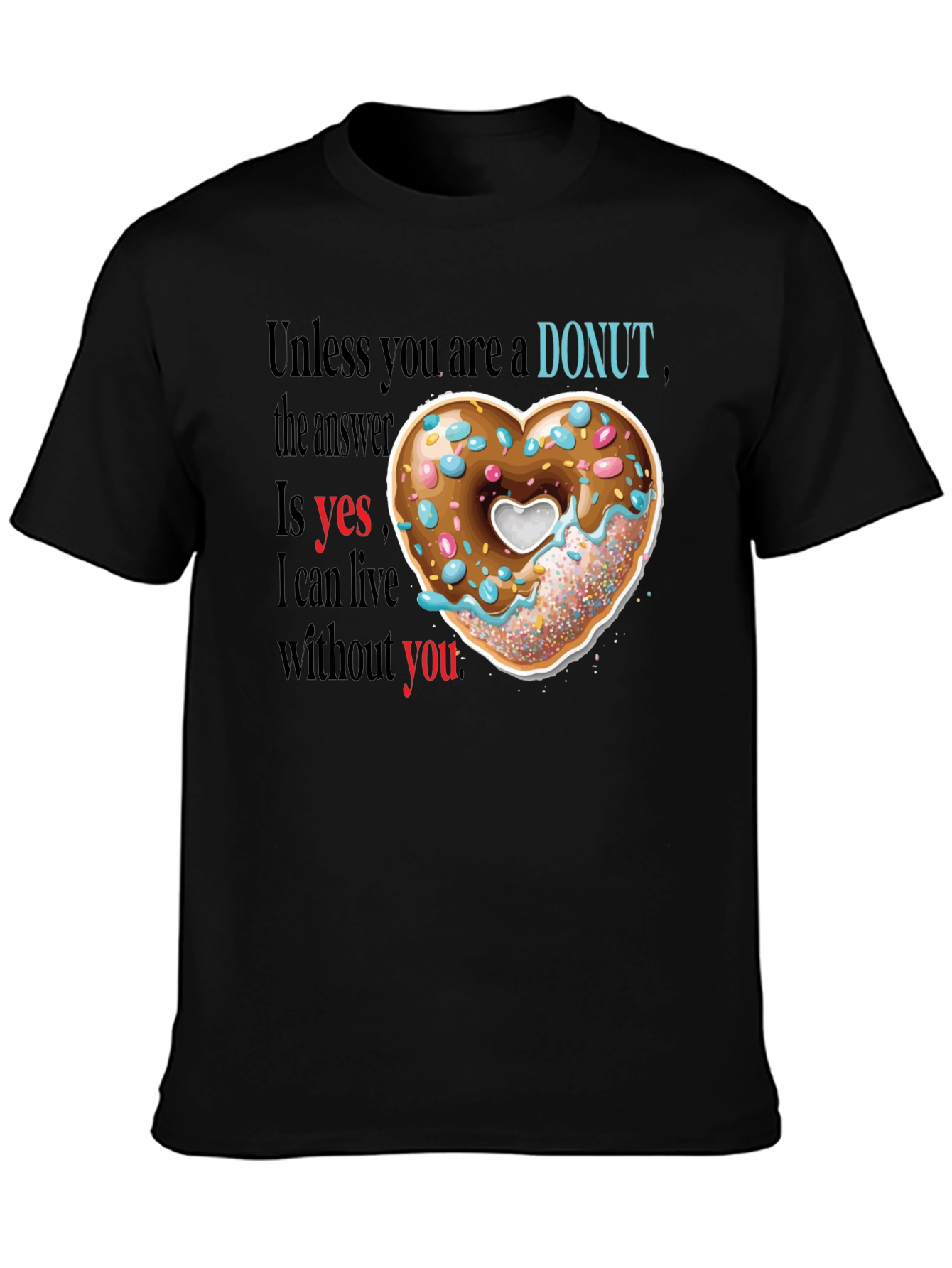 Donut Love T-Shirt - Funny Foodie Tee