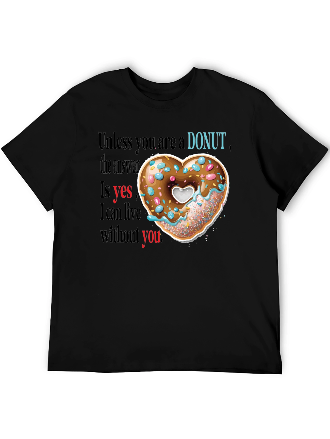 Donut Love T-Shirt - Funny Foodie Tee