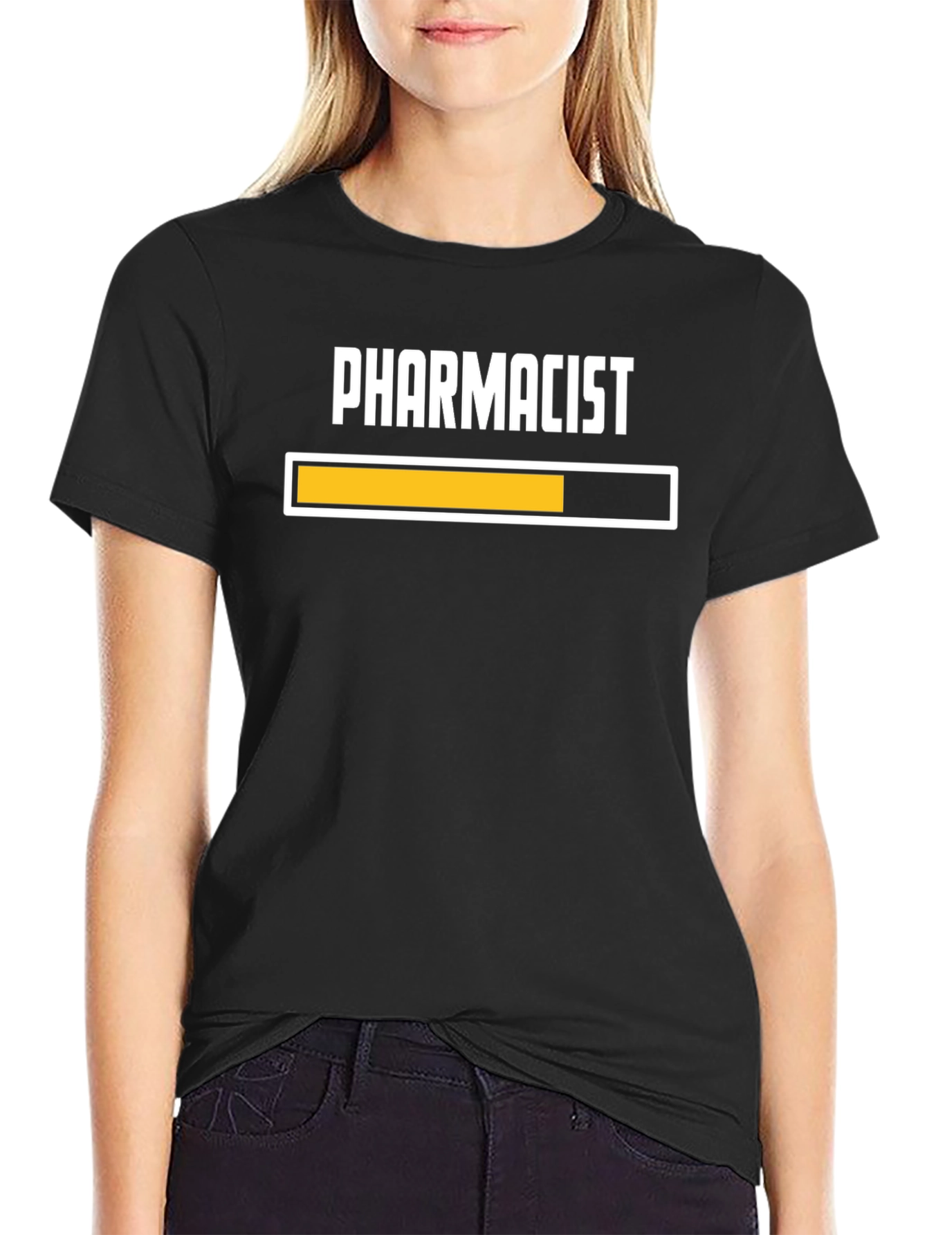 Pharmacist Loading Bar Graphic T-Shirt