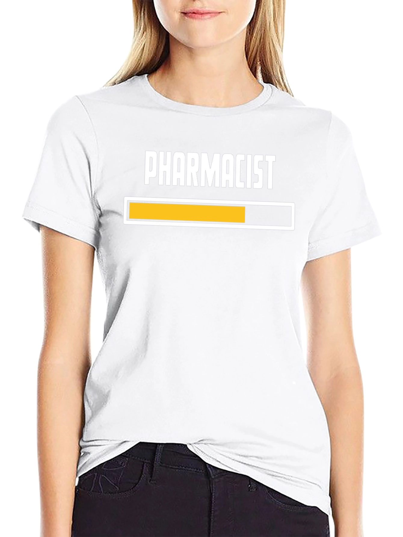 Pharmacist Loading Bar Graphic T-Shirt