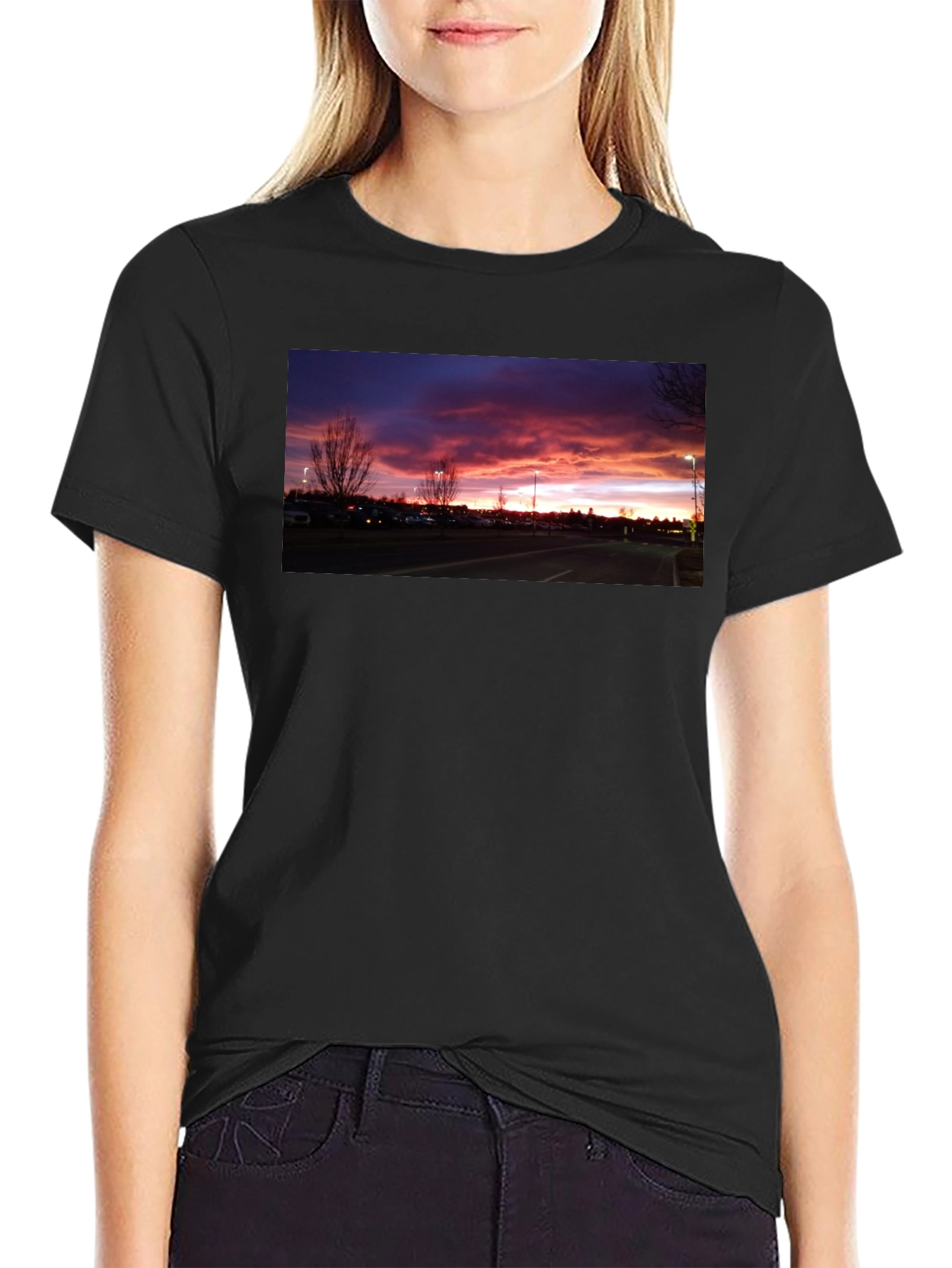 Sunset Sky Graphic T-Shirt