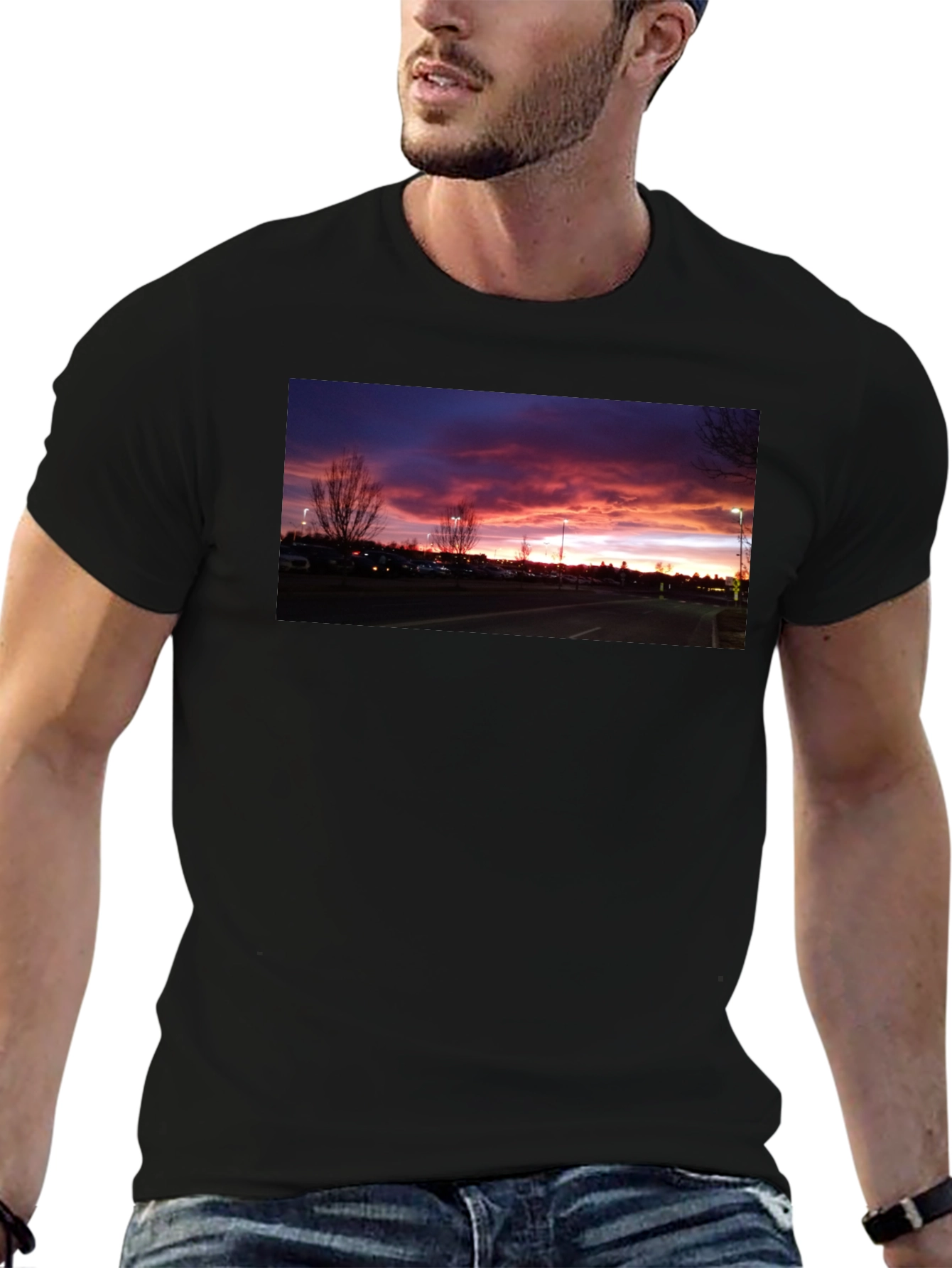 Sunset Sky Graphic T-Shirt